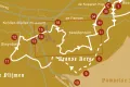 Kaartje beeldentuin met route